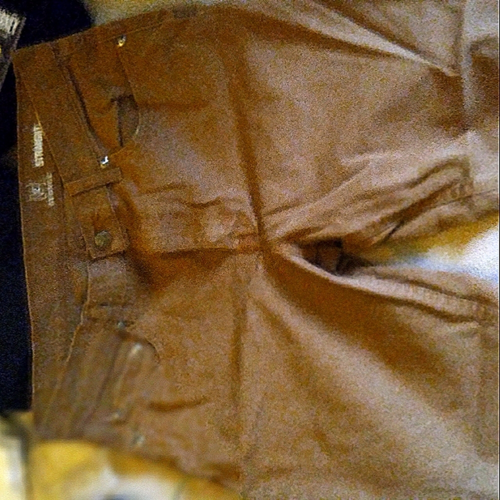 Khaki jeans